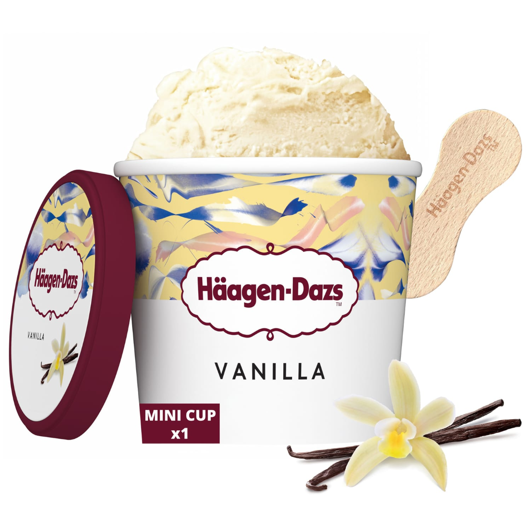 HAAGEN-DAZS VANILLA & CREAM 100ML
